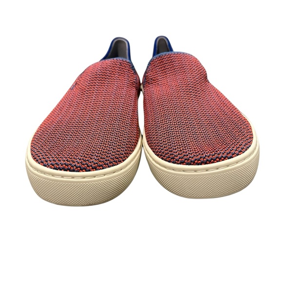 Rothy's Tangerine Triple Stitch Slip on Sneaker Retired Shoes, Sz 9 - Picture 9 of 12